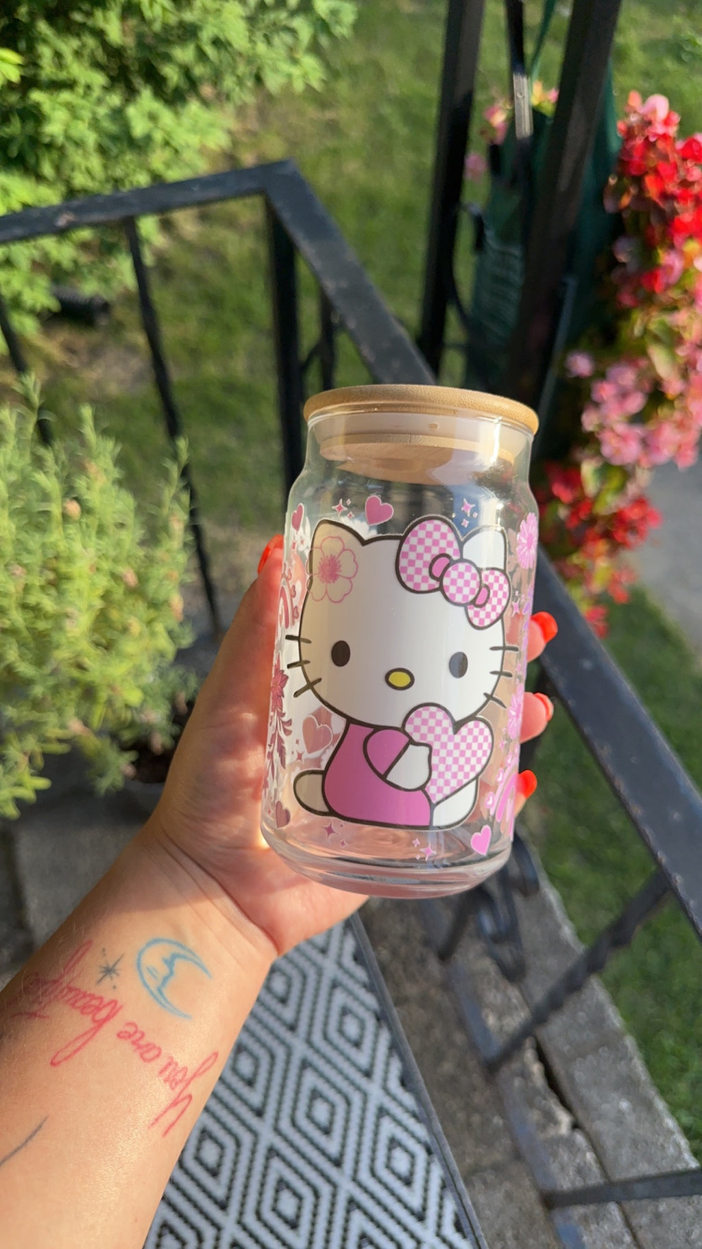 Hello kitty cup